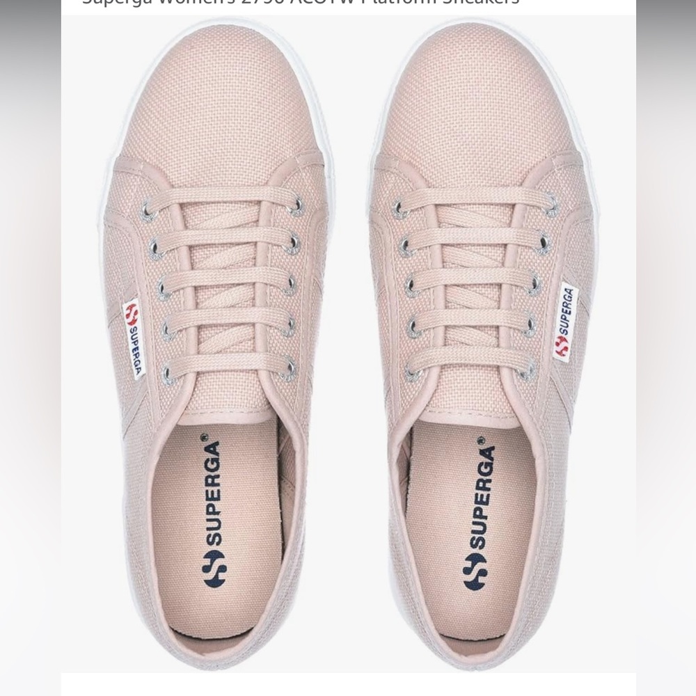 Superga Women's 2790 ACOTW Platform Sneakers, Pink